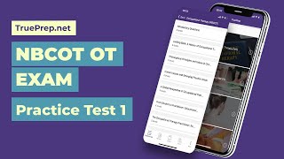 Occupational Therapy Practice Test 1 | NBCOT OT Exam | TruePrep.net