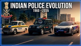 EVOLUTION of Indian Police Cars (1960-2035) 🇮🇳 | From Willys to Future Concept. 