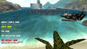 Smart Water 3D shaders sandbox demo for Unity