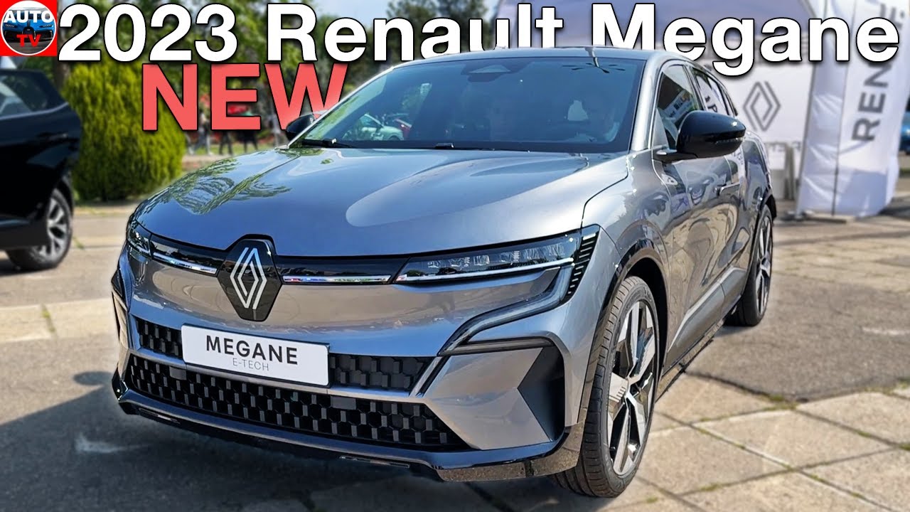 NEW 2023 Renault Megane E-TECH - Overview REVIEW interior