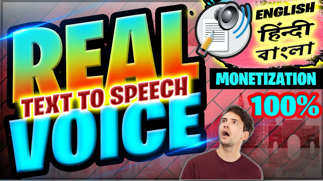 Best Text to Speech Real Voice for Youtube Videos 2021 || How to Use & 100% Monetization Policy