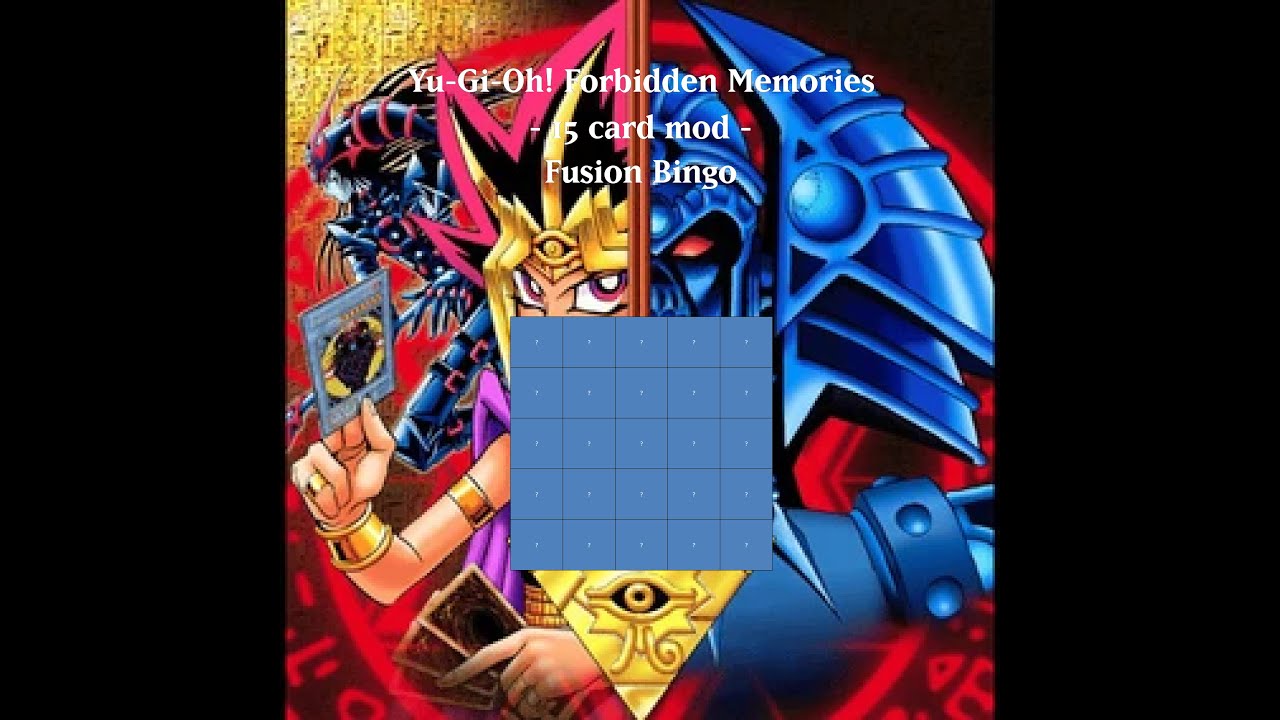Yu-Gi-Oh! Forbidden Memories (Card Acquisition Rando) Fusion Penta Bingo - Seed 7