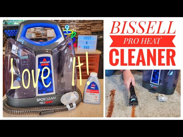 Notre test : le nettoyeur de tapis BISSEL SpotClean Hydro Pro
