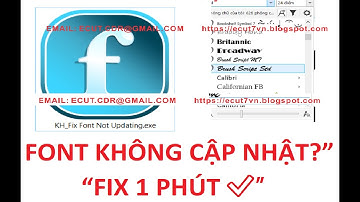 CorelDRAW Không Cập Nhật Font Chữ | Fix Font Not Updating 100% Working!
