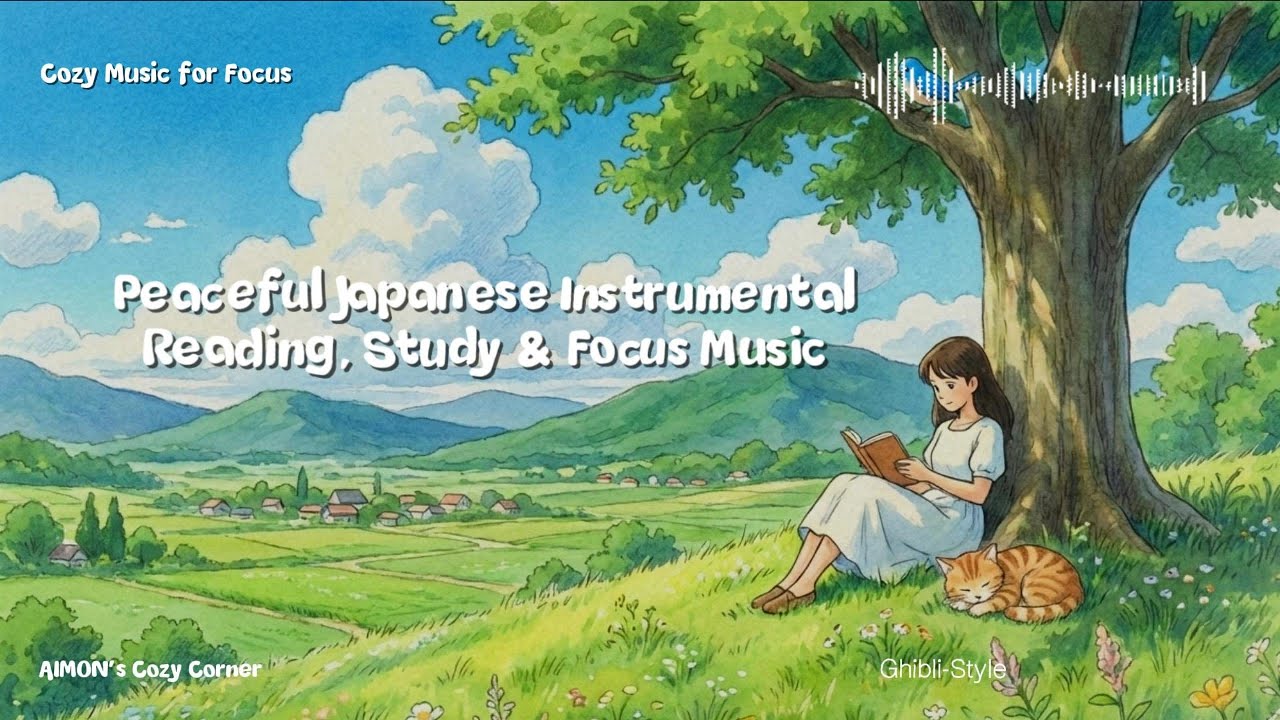 Peaceful Japanese Instrumental 🌿 | Reading, Study & Focus Music