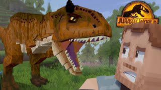 CARNOTAURUS RESCUE MISSION!!! - Jurassic World Adventures Minecraft DLC | Ep2