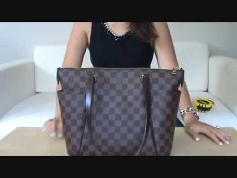 Louis Vuitton TotallyPM in Damier Ebene Reveal - YouTube