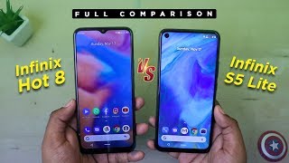 Infinix Hot 8 Vs Infinix S5 Lite  - कौन सा खरीदे? FULL Comparison