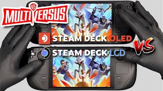 MultiVersus | Steam Deck OLED VS LCD | Steam OS | Gameplay Comparison w/Commentary