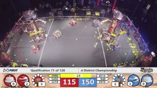 2017 PNW FRC District Championship WIDE Qual Match 71 REPLAY