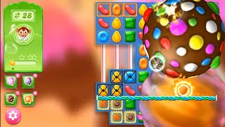 Candy Crush Jelly Saga | 1 Lolipop & Toffee booster used | Let's Play SPECIAL Edition 676 - 680 ⭐⭐⭐ screenshot 5