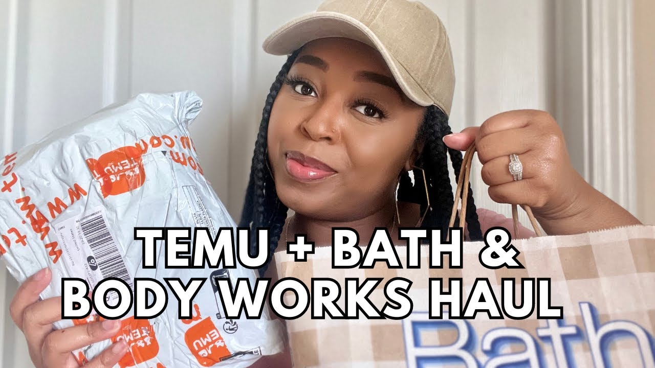 TEMU HAUL + BATH & BODY WORKS HAUL - YouTube