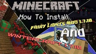 Minecraft How To Install Special - Wintercraft & Fairy Lights Mod 1.7.10 screenshot 1