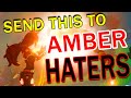 SOLO AMBER C3 VS 4 RUIN GUARDS & 1 RUIN HUNTER | GENSHIN IMPACT