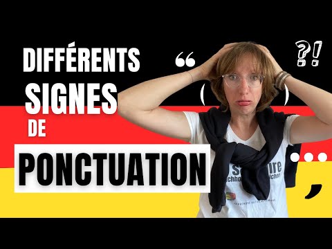 🇩🇪 Les signes de ponctuation en allemand : comprendre et les utiliser correctement ! 🇩🇪🔠
