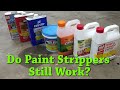 Finding the Best Paint Stripper! No Methylene Chloride?