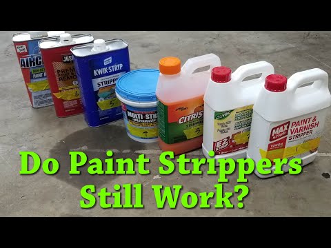 Finding the Best Paint Stripper! No Methylene Chloride?