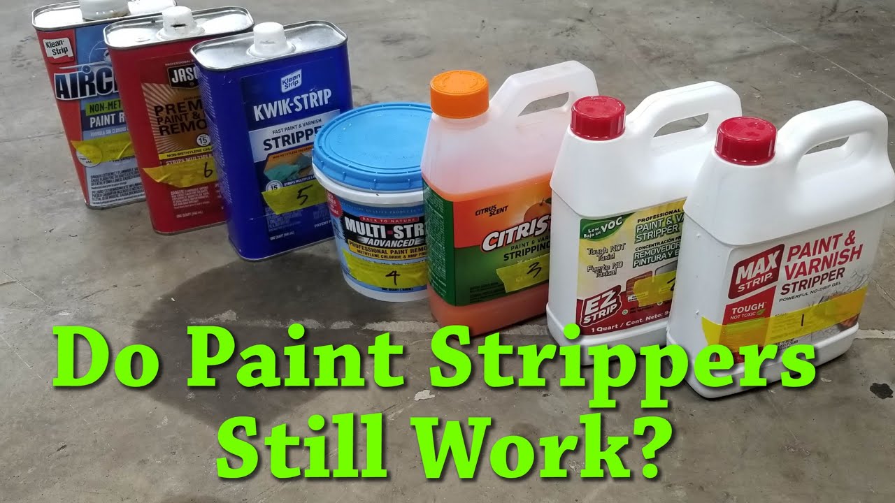 The Best Automative Paint Stripper, Including Indoor, No Smell and