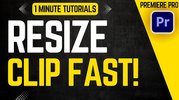 Resize Videos FAST in Adobe Premiere Pro (2025 Edition!)