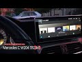 Video: Monitor 10,25" GPS Mercedes C Class W204 4G Android 13 TR2845