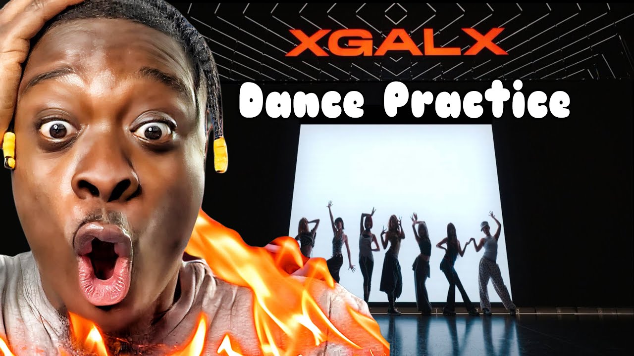 XG - GALA (Dance Practice Moving ver.) РЕАКЦИЯ