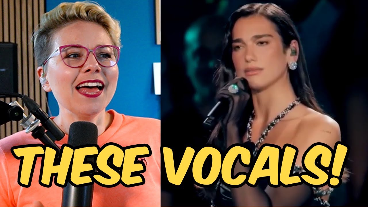 Vocal Coach Analsis: Dua Lipa x I could be the one x Royal Albert Hall