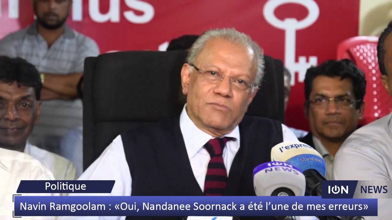 Navin Ramgoolam : « Oui, Nandanee Soornack a été l’une de mes erreurs »