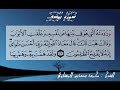 سورة يوسف للشيخ محمد صديق المنشاوي من أحد محافل سوريا مسجد لالا مصطفى باشا عام ١٩٥٨ 