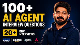 I Faced 20+ MNC AI Interviews — Here Are 100+ Questions They Asked - Part 1