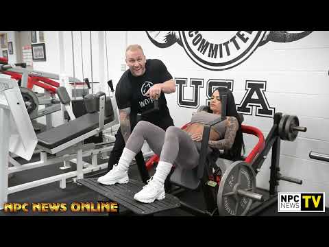 NPC NEWS ONLINE 2024 ROAD TO COLUMBUS – IFBB Pro League Wellness Bruna Seredich Training Video HD