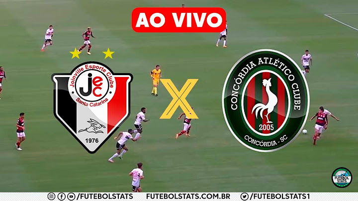 JOINVILLE X CONCÓRDIA AO VIVO COM IMAGENS HD - CAMPEONATO CATARINENSE 2021
