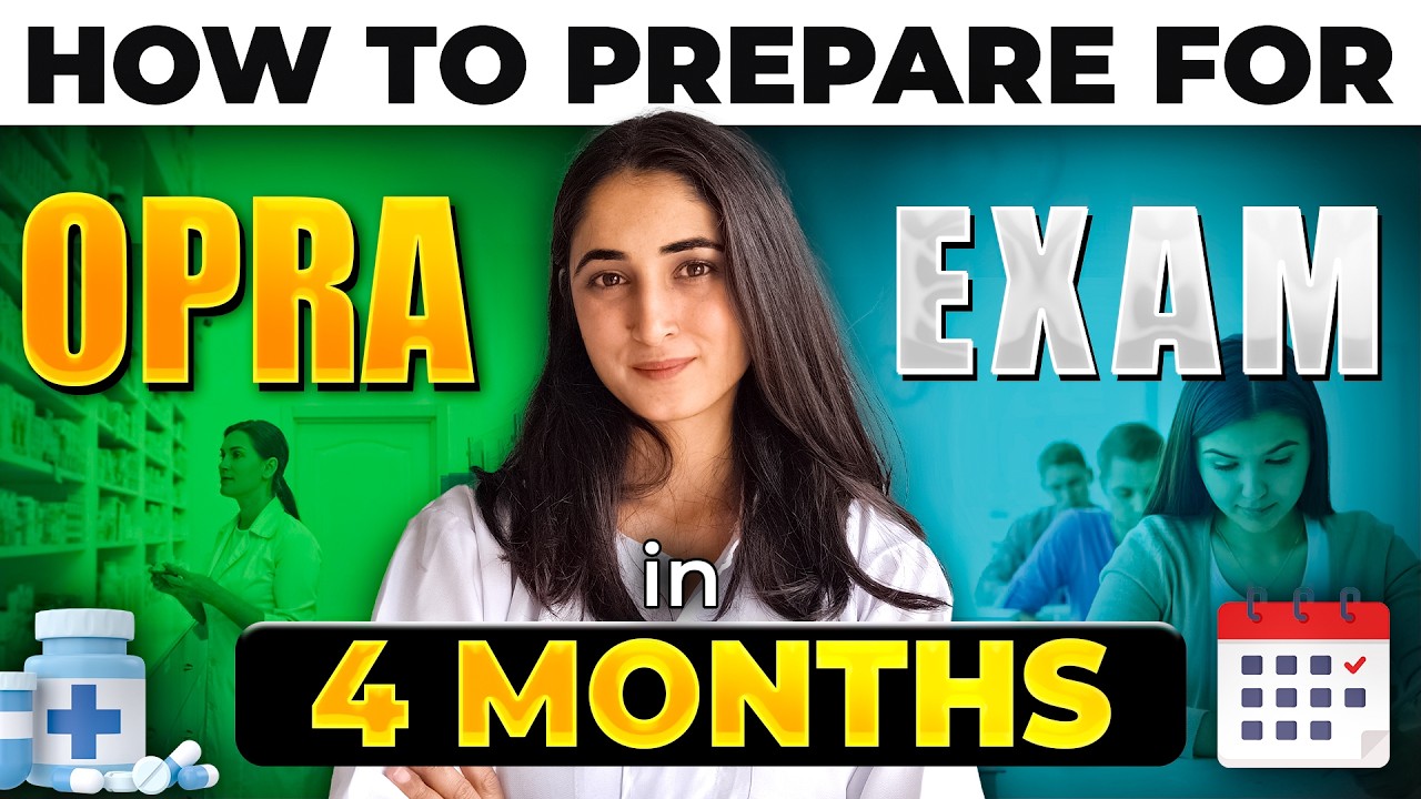OPRA Exam Preparation | Pharmacist in Australia | How to Prepare for ...