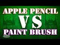 Apple Pencil VS Paint Brush PT. 2 ~ Artismia Painting (Procreate app)