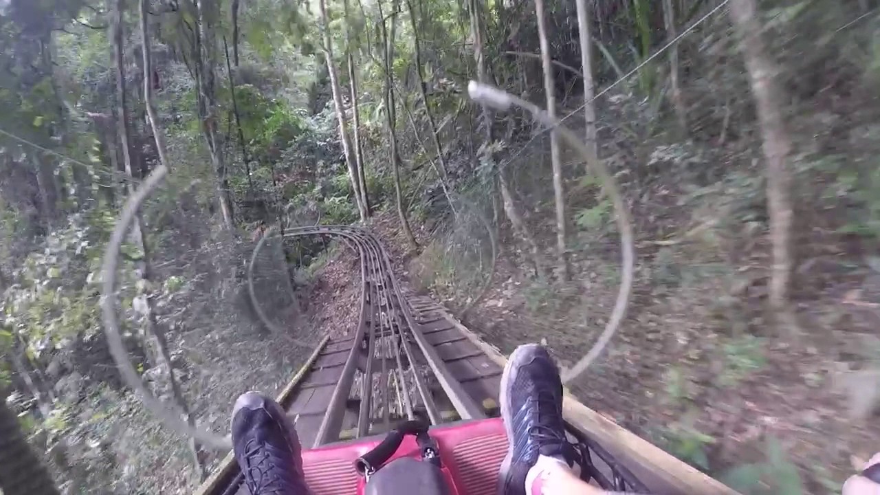 Roller coaster at Datanla Water Dalat Vietnam