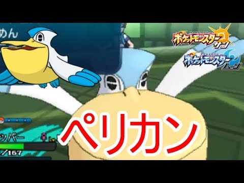 劇的強化 ペリッパー強すぎてわろたんご いまさらタウン ポケモンsm サン ムーン S5 12 Youtube