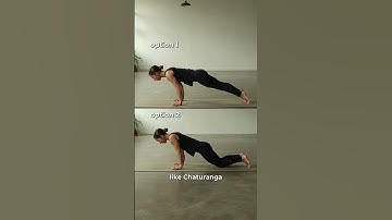 Thumbnail of Struggling with chaturanga? You need to try this option