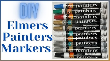Glass Etching Permanent markers The Best for coloring  Etched Glass  |Testing Each Color