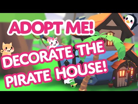 Team Adopt Me decorates the Pirate Ship House! 🏴‍☠️👯 Adopt Me! on Roblox