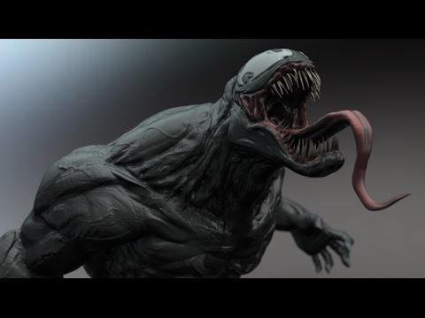 Venom - Zbrush Speed Sculpt