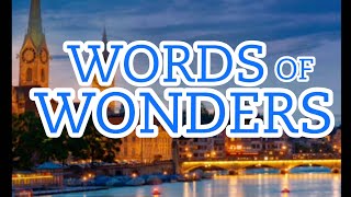 WORDS OF WONDERS-level 1537 to 1551