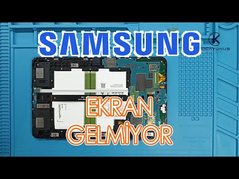 Samsung SM T580 Ekran Gelmeme Sorunu Çözümü