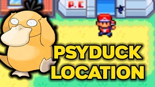 How to Catch Psyduck in Pokemon FireRed and LeafGreen!