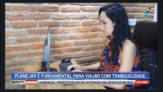 RedeTV News (01/01/22) | Reportagem Golpe em Pacotes de Viagem