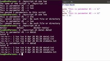 M08T1.2 - Intro to Linux - Bash Scripting - Arguments