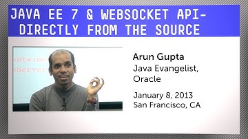 Java EE 7 & WebSocket API with Oracle
