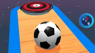 Sky Rolling Ball 3D Gameplay Speedrun Max All Levels 511 screenshot 5