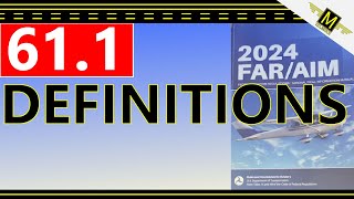 FAR 61.1 - Definitions - 121.Mike