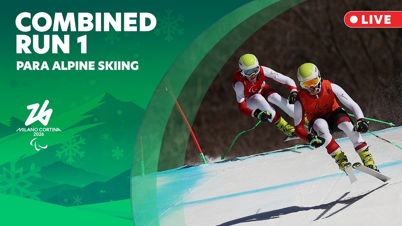 🔴LIVE: Para Alpine Skiing 🎿 – Women’s & Men’s Alpine Combined – Run 1 | 10 Mar | Milano Cortina 2026