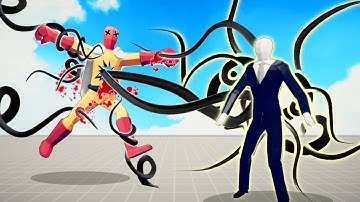 SLENDERMAN PIERCING EVERY UNIT | TABS - Totally Accurate Battle Simulator