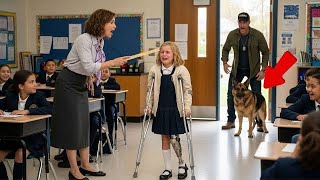 Ветеран с СОБАКОЙ пришёл забрать свою дочь-инвалида — и то, что он увидел внутри, было УЖАСАЮЩЕ…